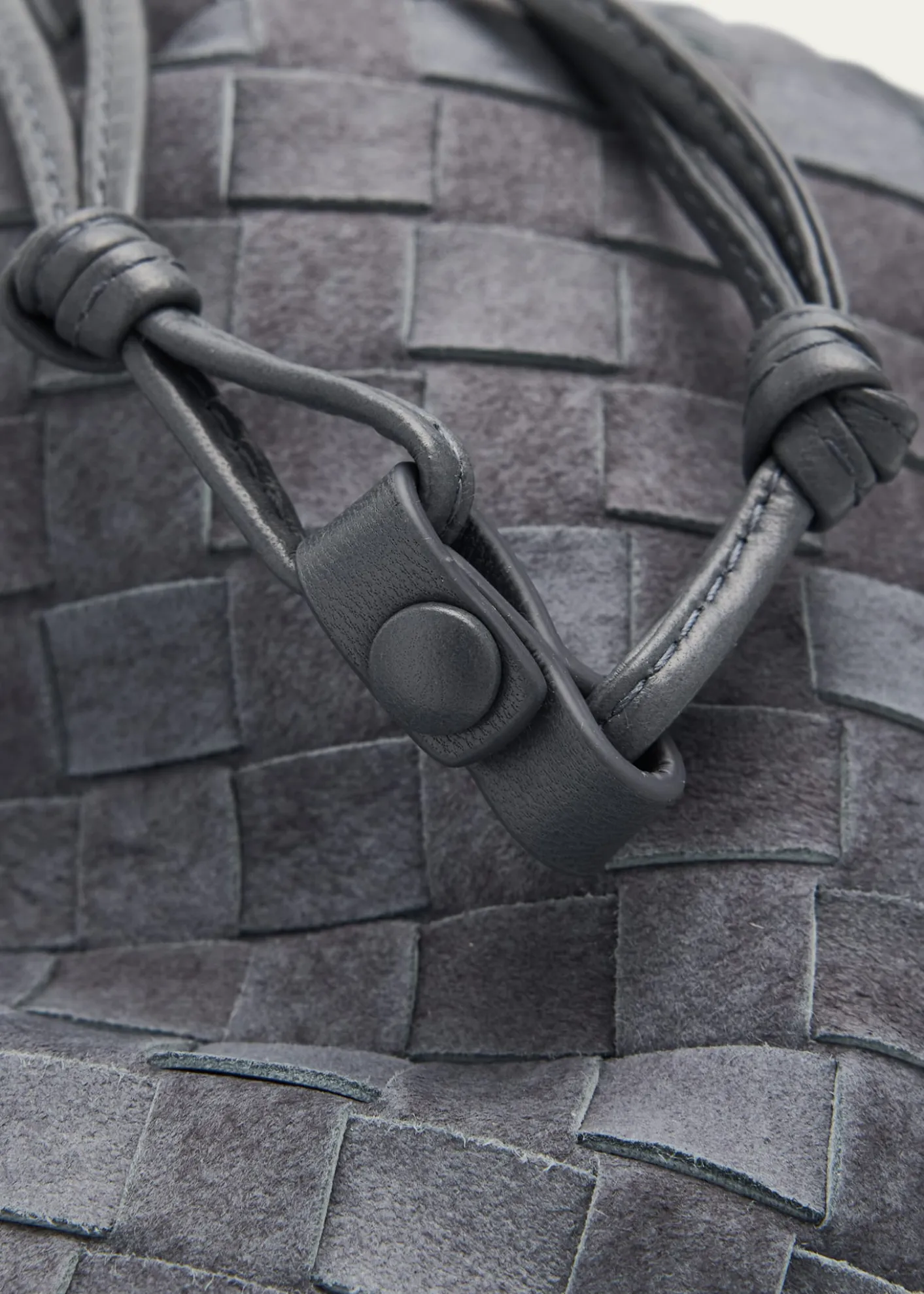 Bottega VenetaMedium Drawstring Suede Dustbag