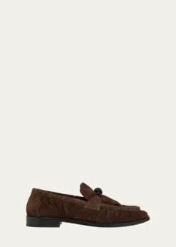 Bottega VenetaMen's Astaire Supple Suede Loafers