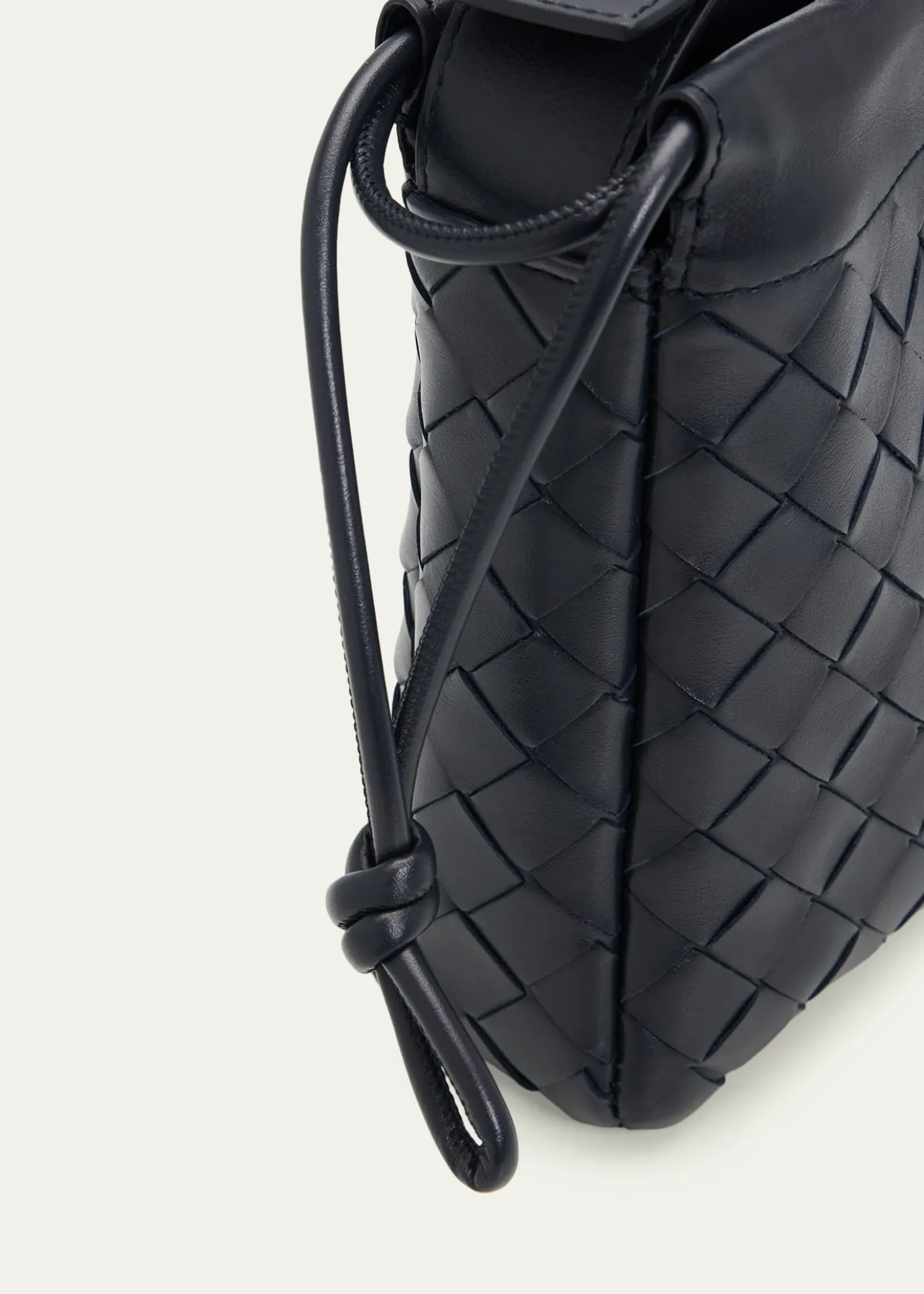 Bottega VenetaMen's Drawstring Leather Dustbag