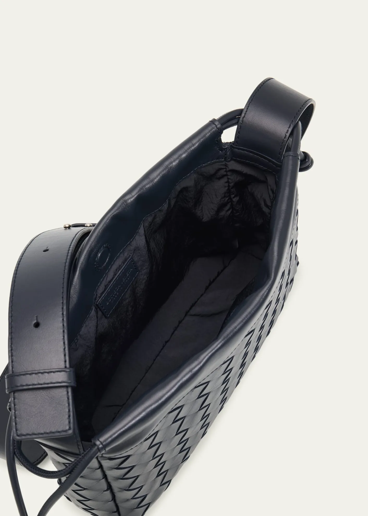 Bottega VenetaMen's Drawstring Leather Dustbag