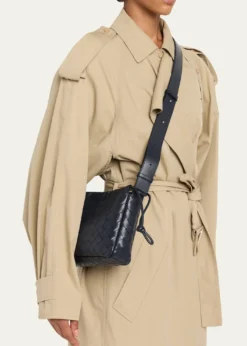 Bottega VenetaMen's Drawstring Leather Dustbag