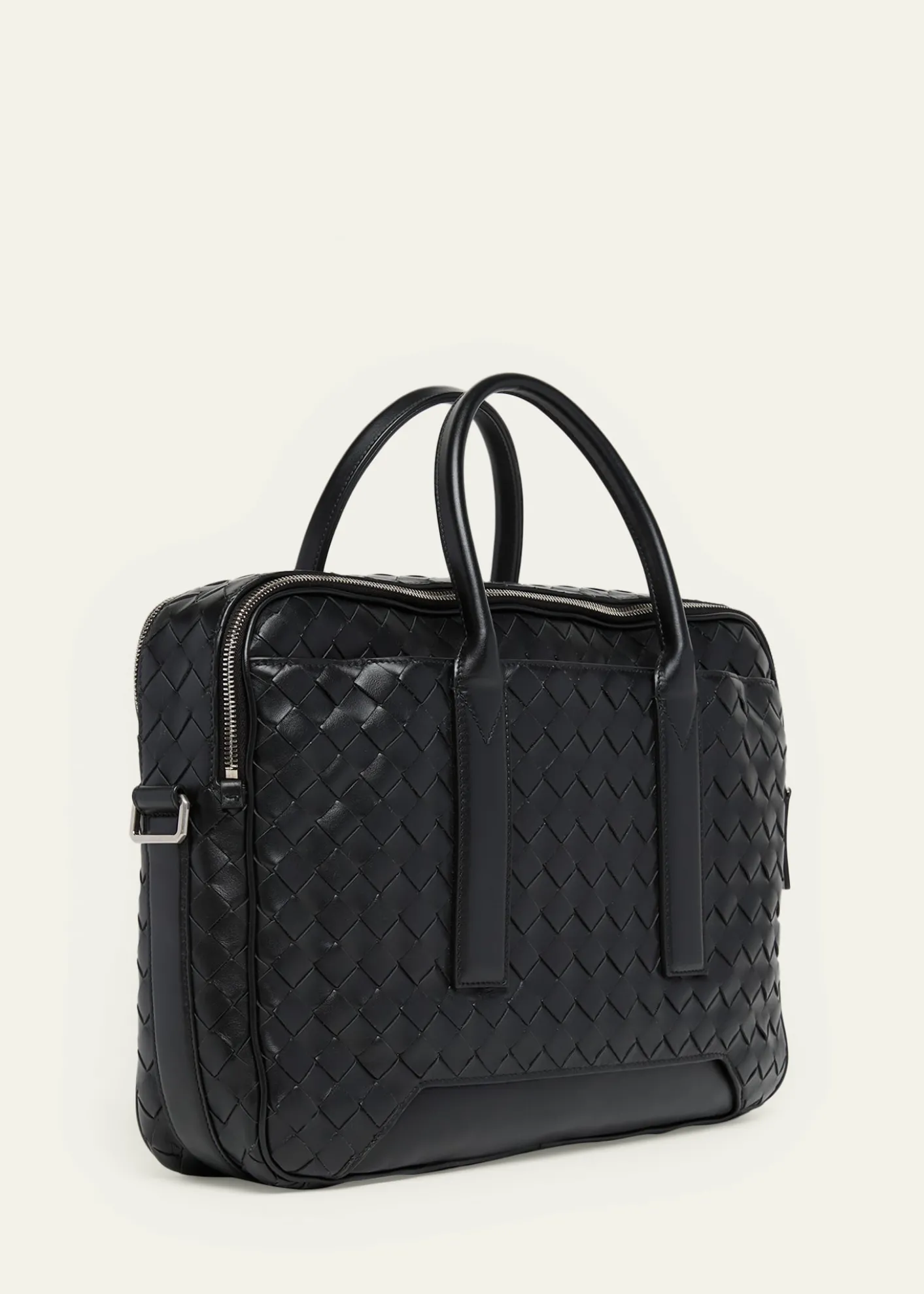 Bottega VenetaMen's Getaway Intrecciato Large Briefcase