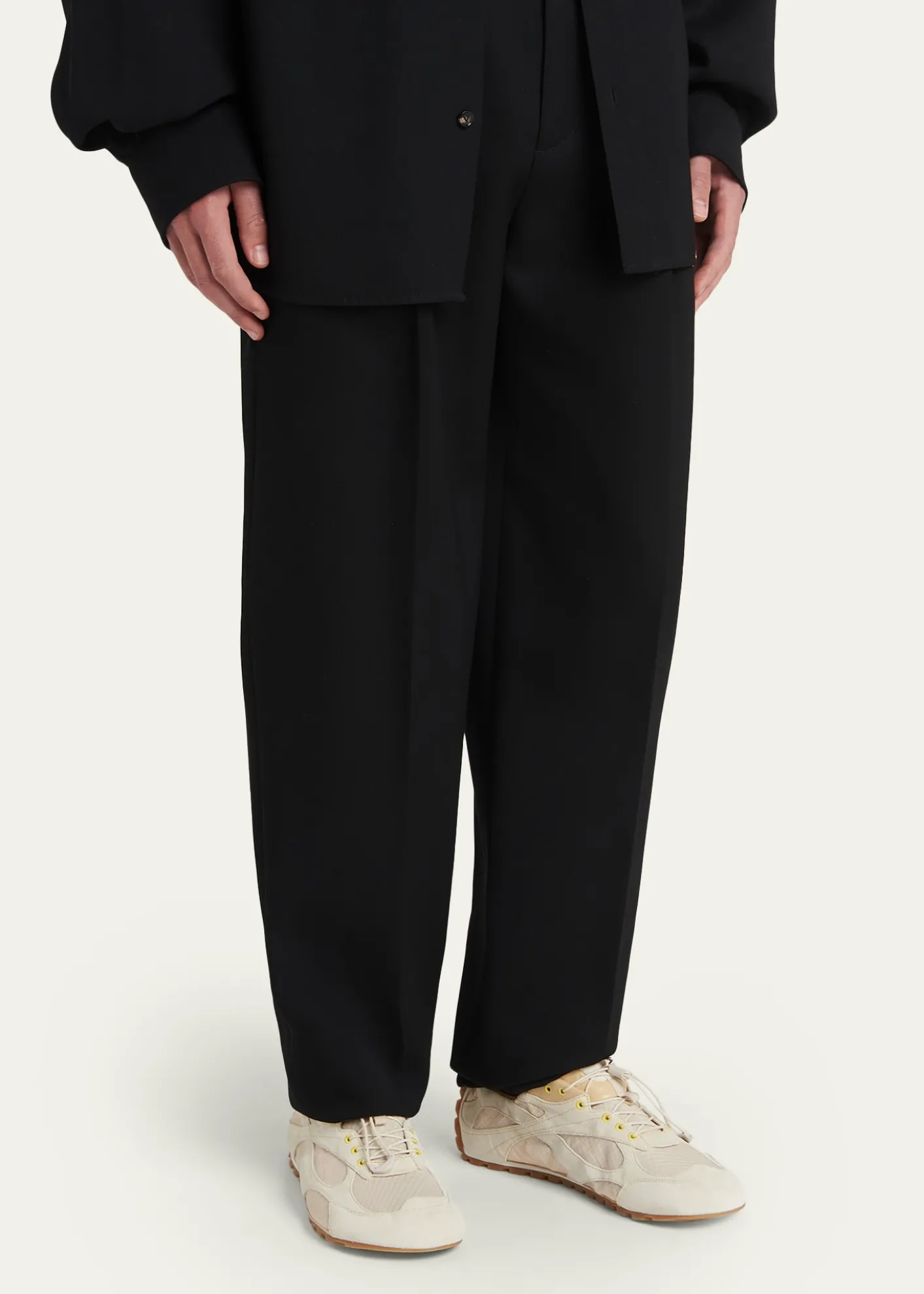 Bottega VenetaMen's Orbit Flash Suede & Nylon Sneakers
