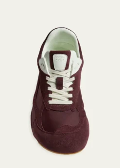 Bottega VenetaMen's Orbit Flash Suede & Nylon Low-Top Sneakers