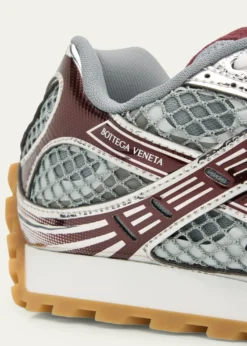 Bottega VenetaMen's Orbit Technical Fishnet Sneakers