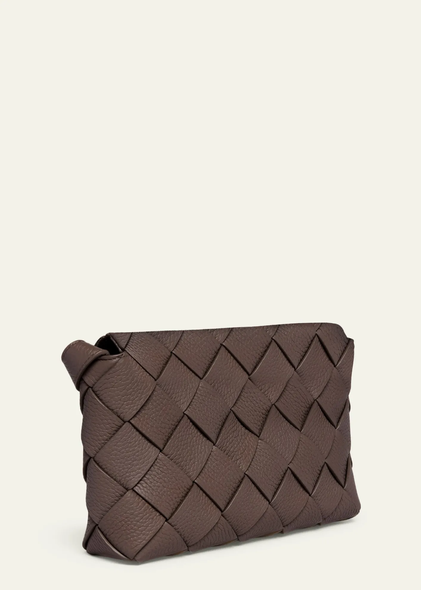 Bottega VenetaMen's Small Intreccio Leather Crossbody Bag