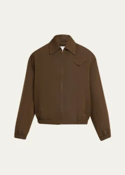 Bottega VenetaMen's Wool Blouson Jacket