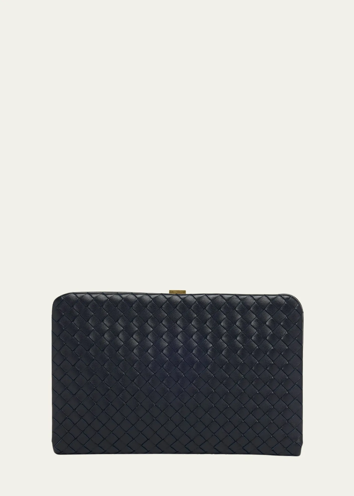 Bottega VenetaMezzanotte Leather Clutch Bag