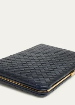 Bottega VenetaMezzanotte Leather Clutch Bag