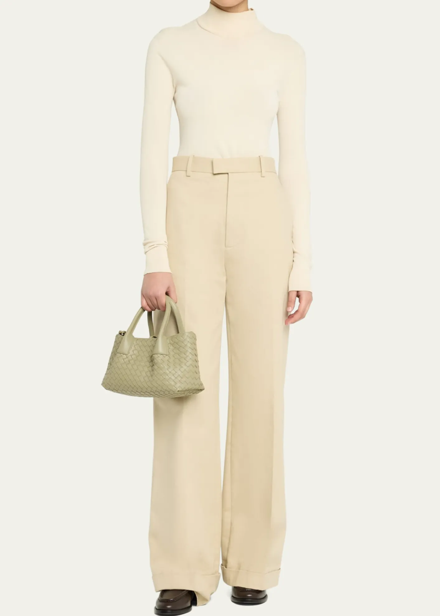 Bottega VenetaMini Leather Tote Bag