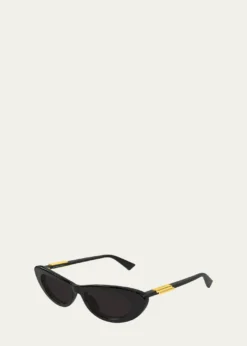 Bottega Veneta51mm Acetate Oval Sunglasses