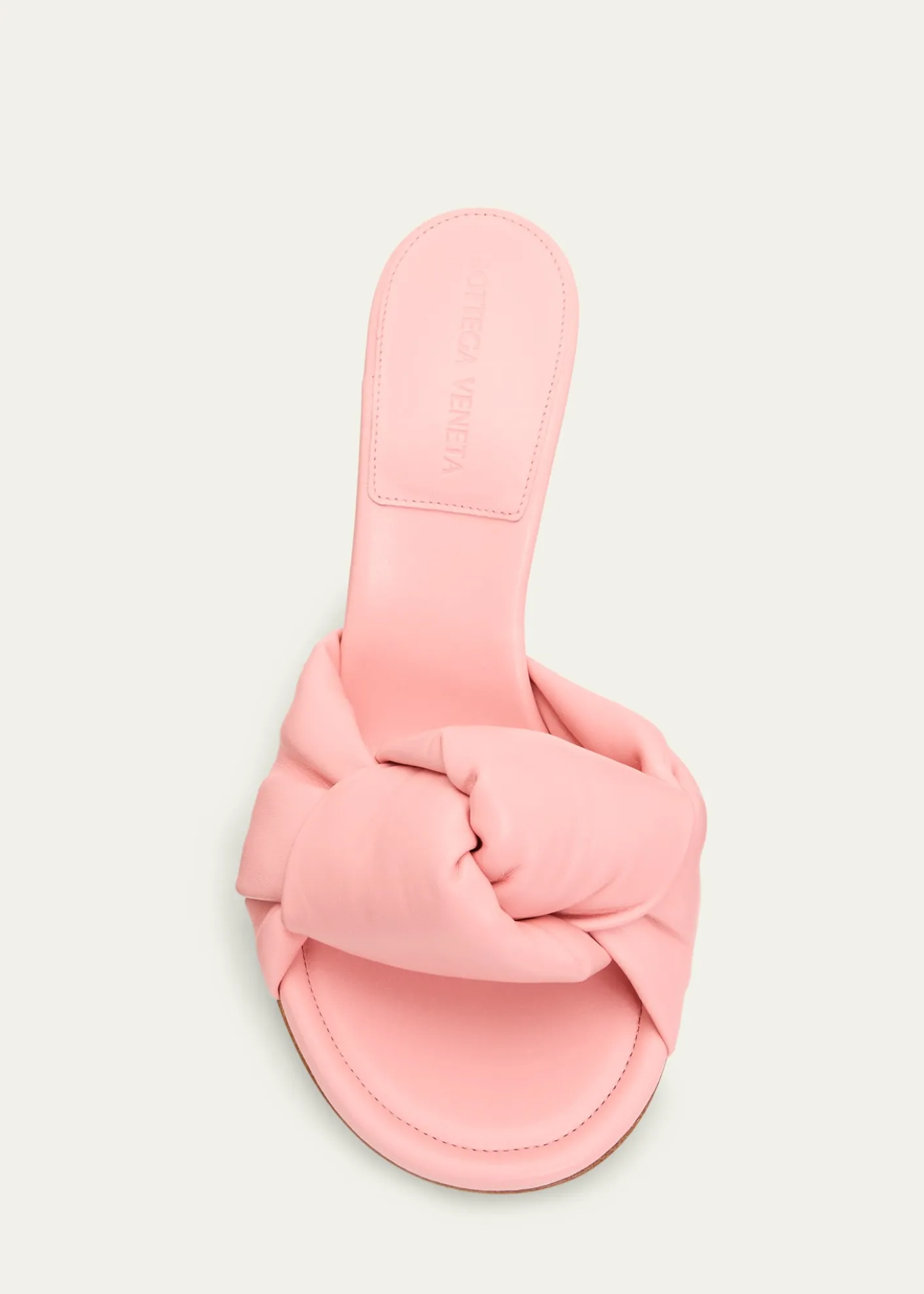 Bottega Veneta90mm Cherry Nappa Leather Mules