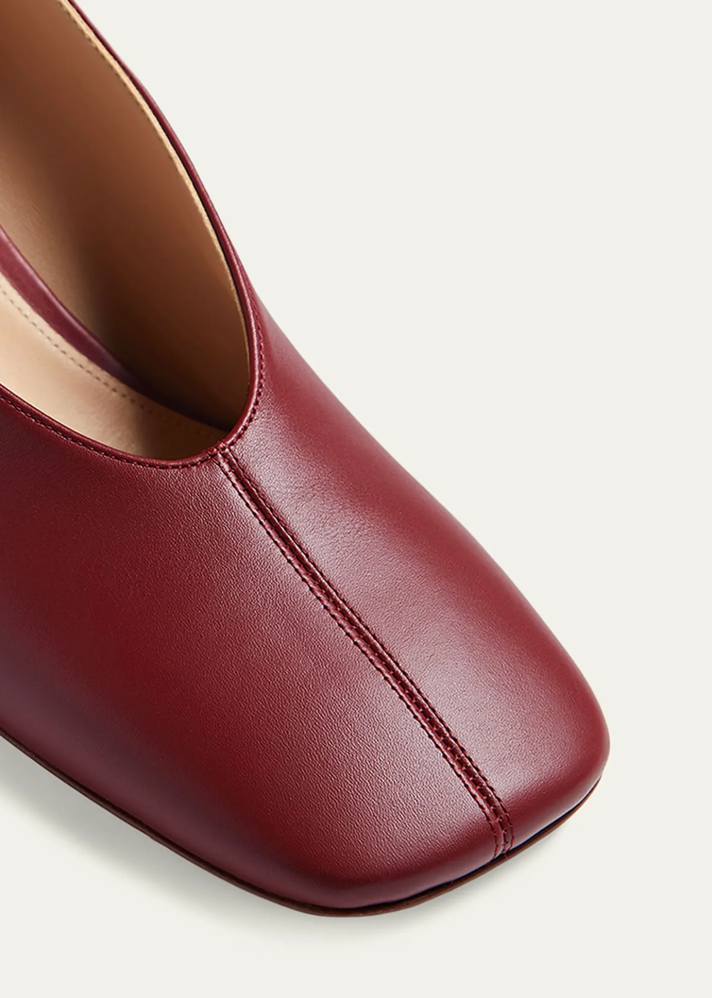 Bottega Veneta65mm Plonge Calf Leather Pumps