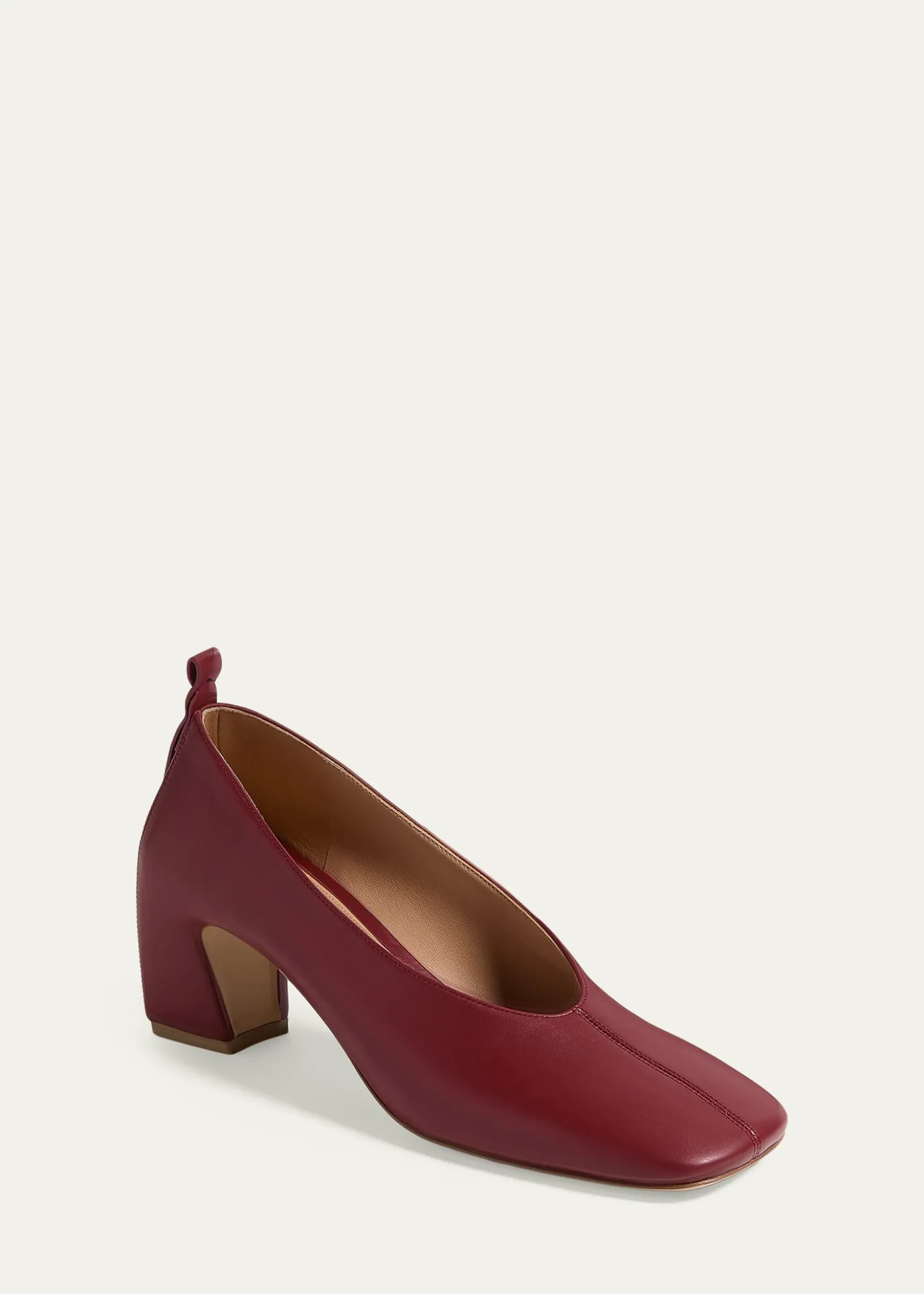 Bottega Veneta65mm Plonge Calf Leather Pumps