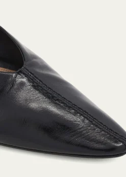Bottega Veneta40mm Vesta Nappa Leather Mule Pumps