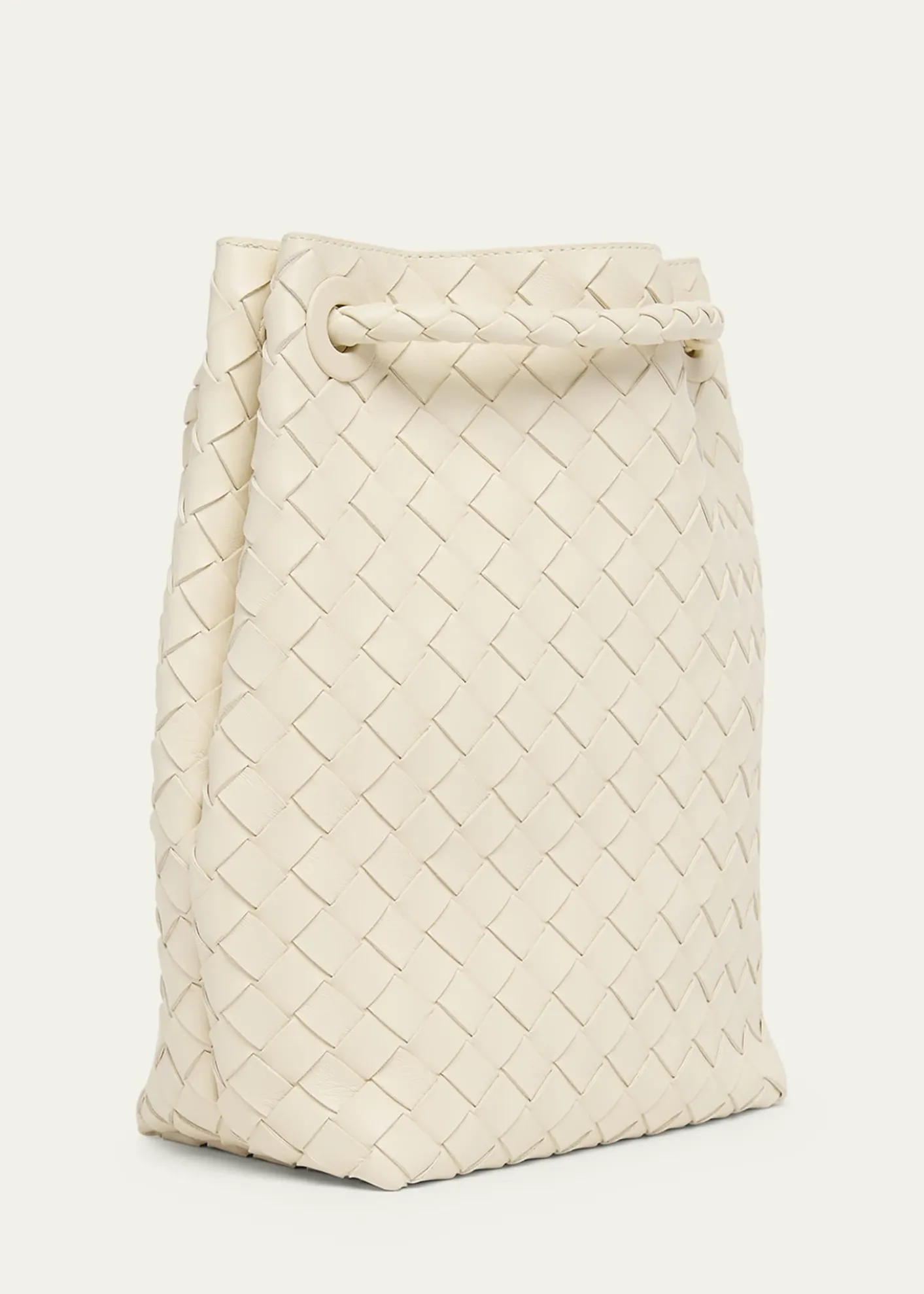 Bottega VenetaNappa Leather Crossbody Bucket Bag