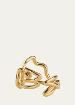 Bottega VenetaOpen Fish Ring