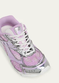 Bottega VenetaOrbit Metallic Net Runner Sneakers
