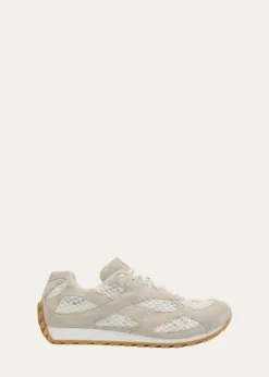 Bottega VenetaOrbit Suede Mesh Runner Sneakers