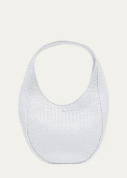 Bottega VenetaOvetto Oval Leather Shoulder Bag