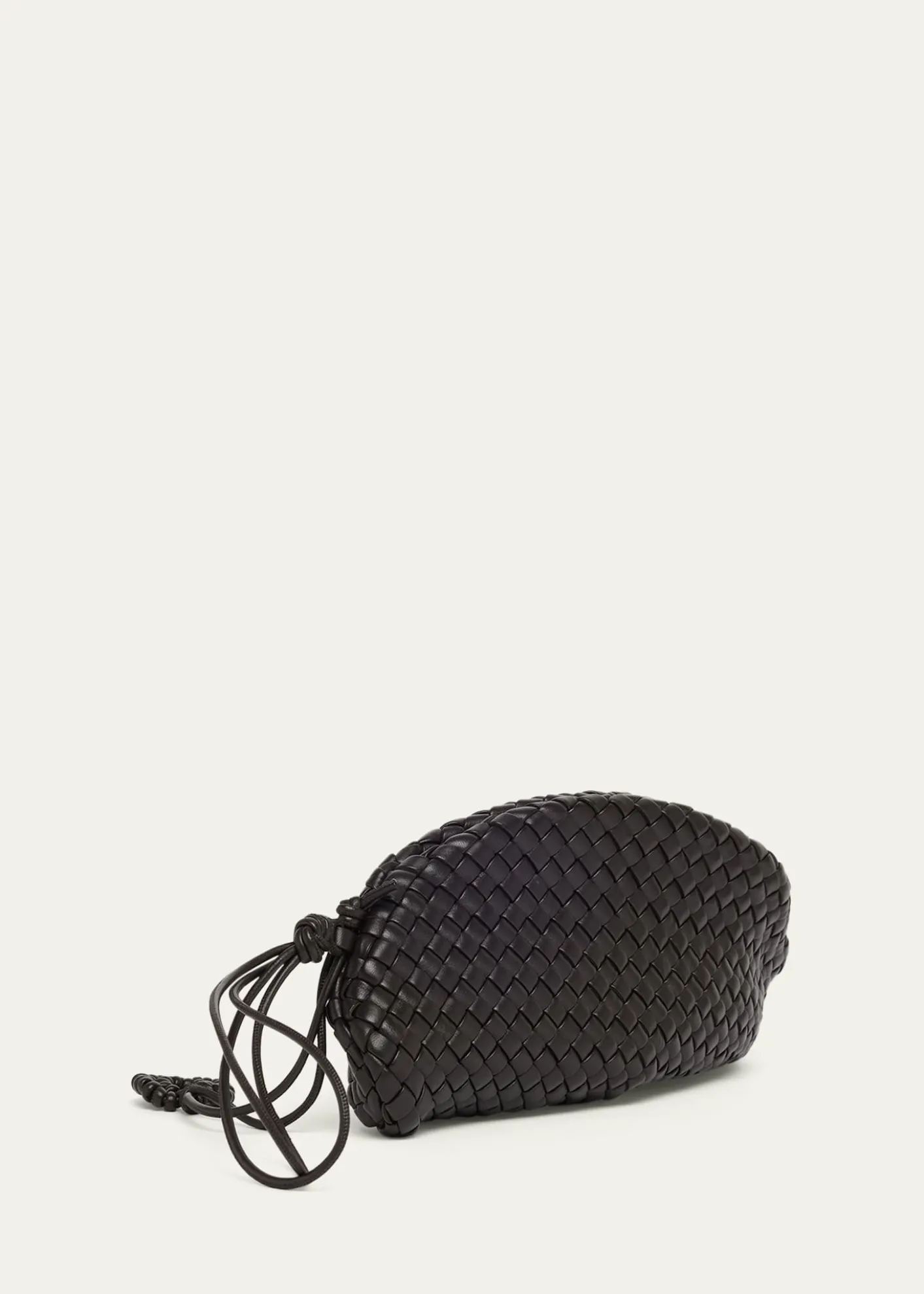 Bottega VenetaPadded Leather Sculptural Clutch Bag