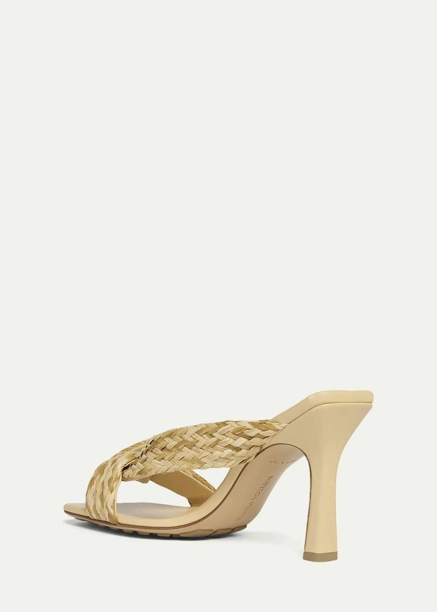 Bottega VenetaRiva Braided Raffia Mule Sandals