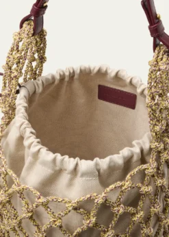 Bottega VenetaSalina Macrame Top Handle Bag