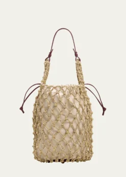 Bottega VenetaSalina Macrame Top Handle Bag