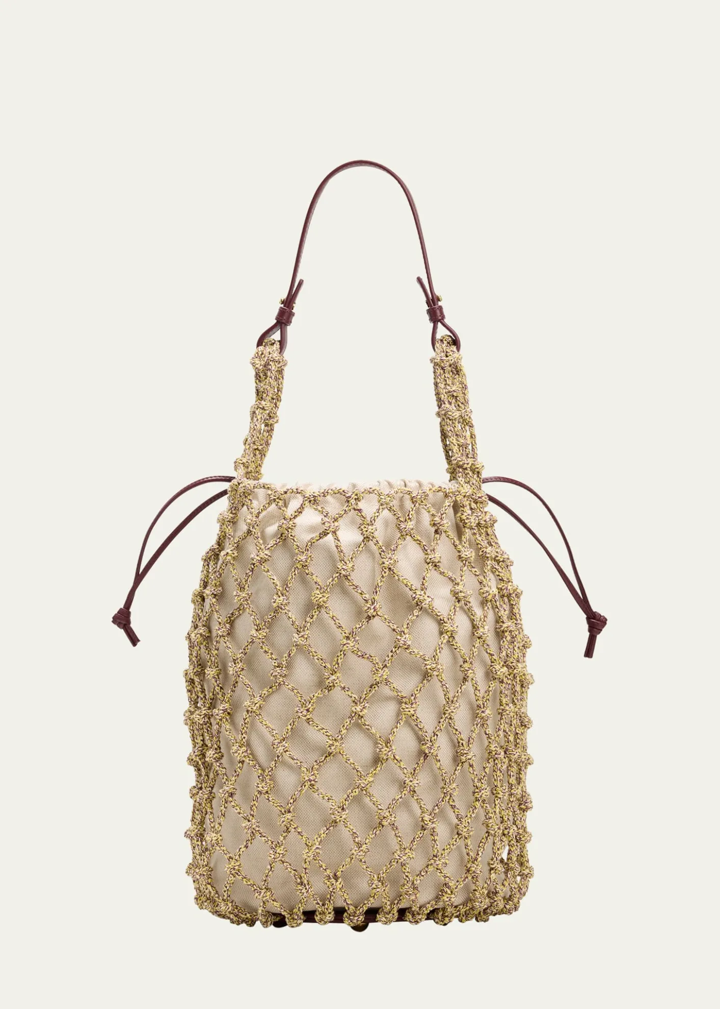 Bottega VenetaSalina Macrame Top Handle Bag