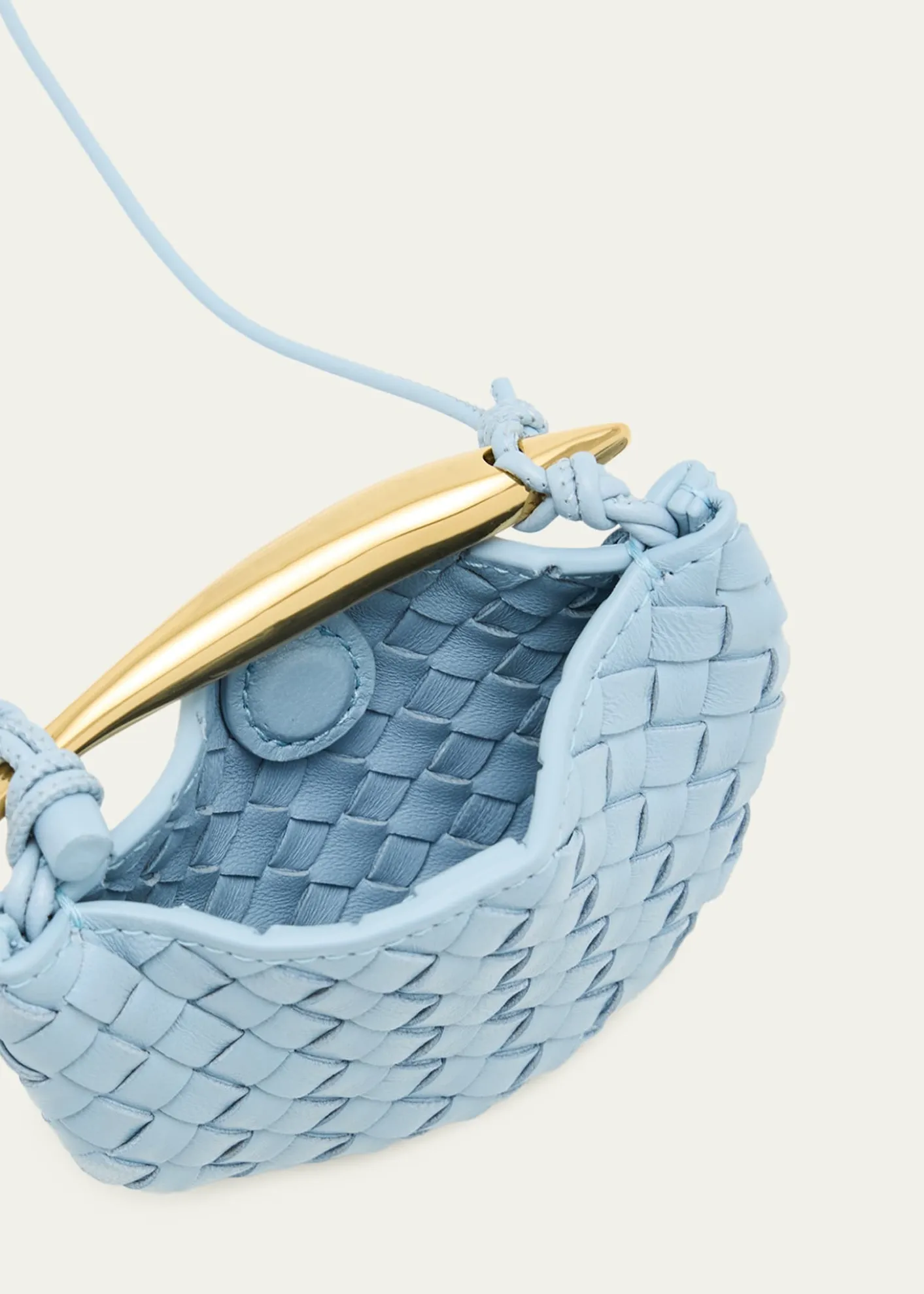 Bottega VenetaSardine Leather Necklace Bag