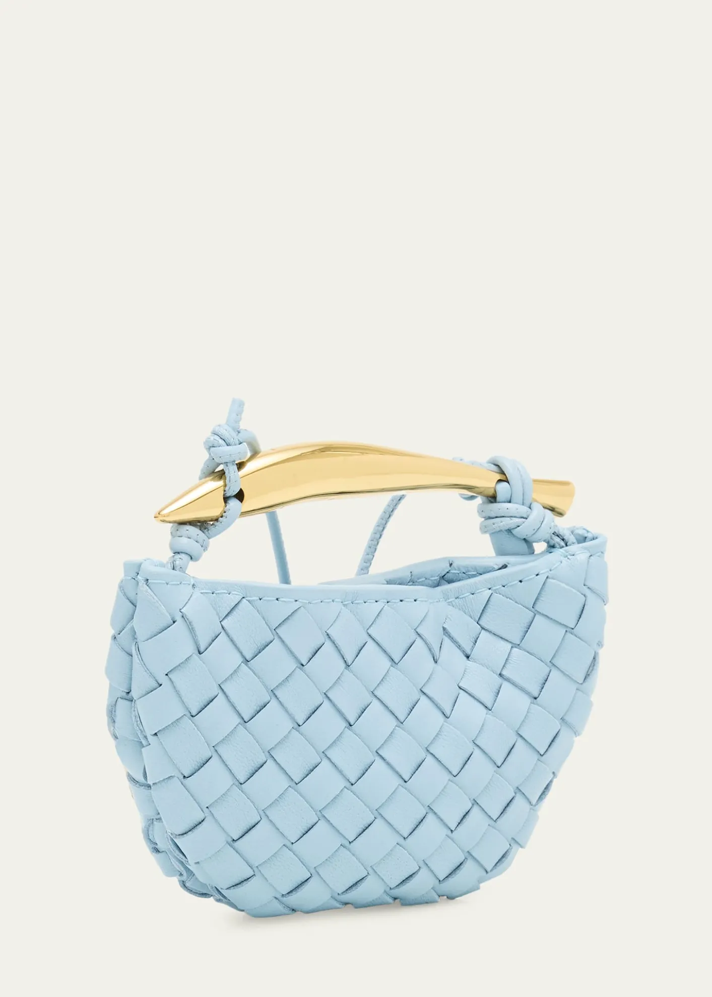 Bottega VenetaSardine Leather Necklace Bag