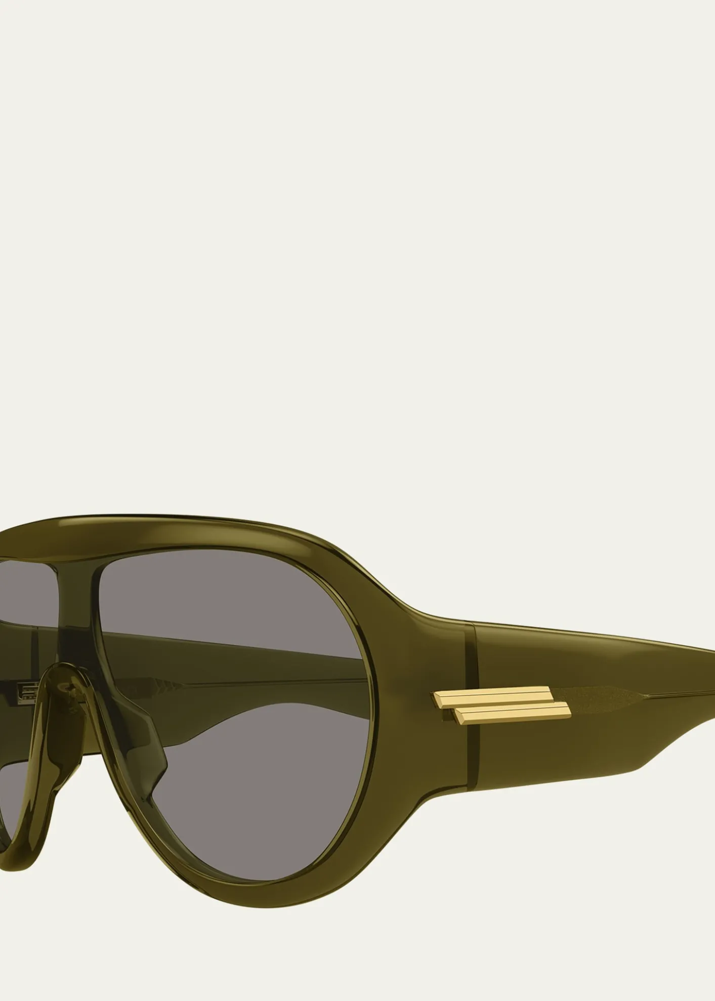 Bottega VenetaShield Acetate Sunglasses