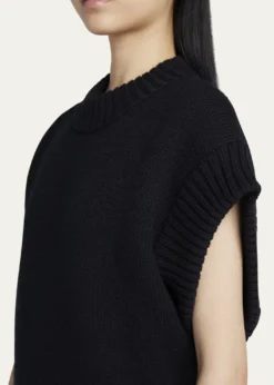 Bottega VenetaShort Sleeve Wool Sweater