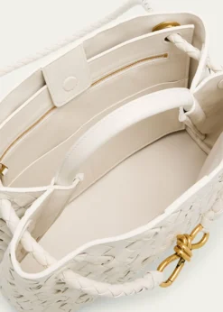 Bottega VenetaSmall Andiamo Intrecciato Leather Top-Handle Bag