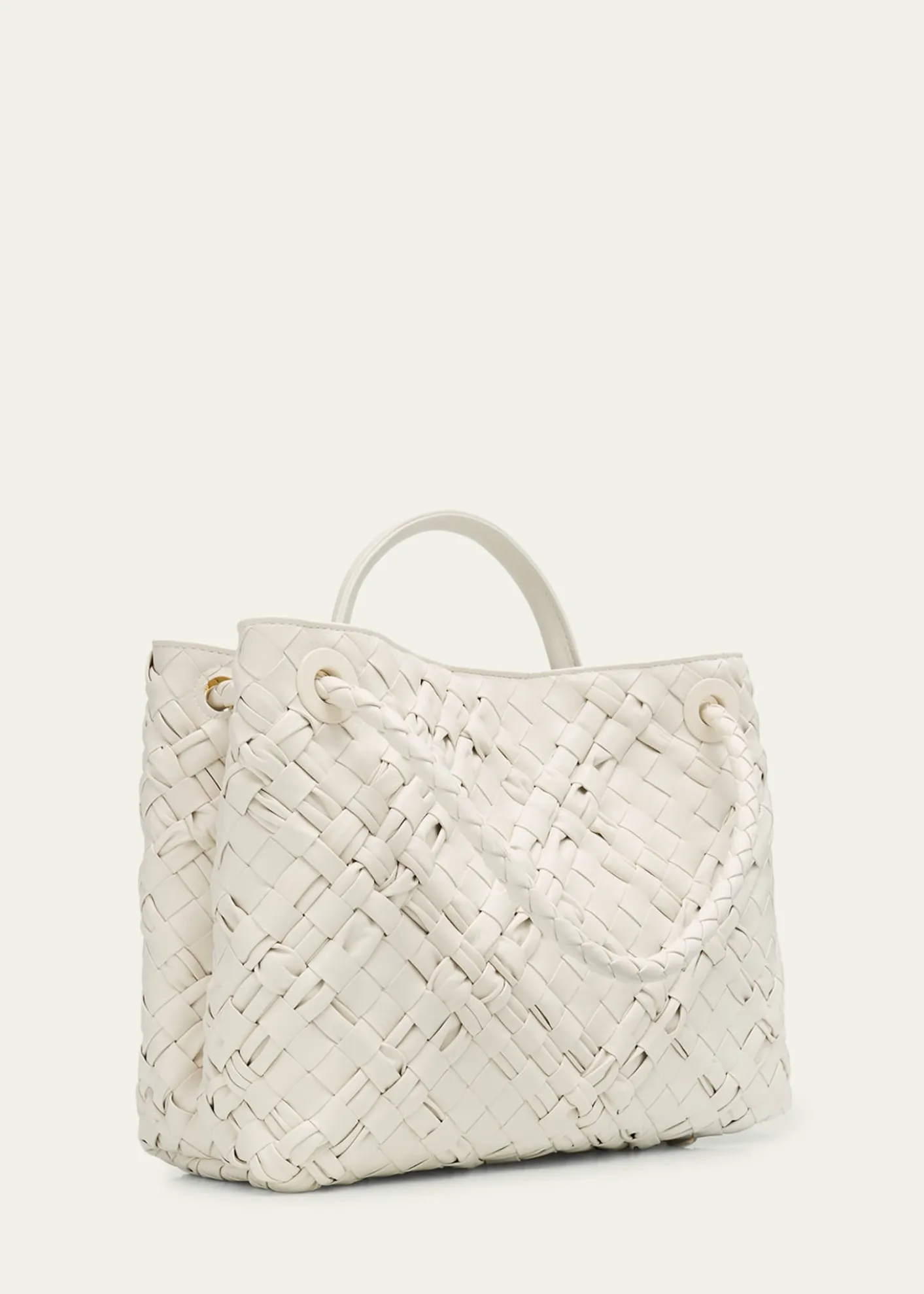Bottega VenetaSmall Andiamo Intrecciato Leather Top-Handle Bag