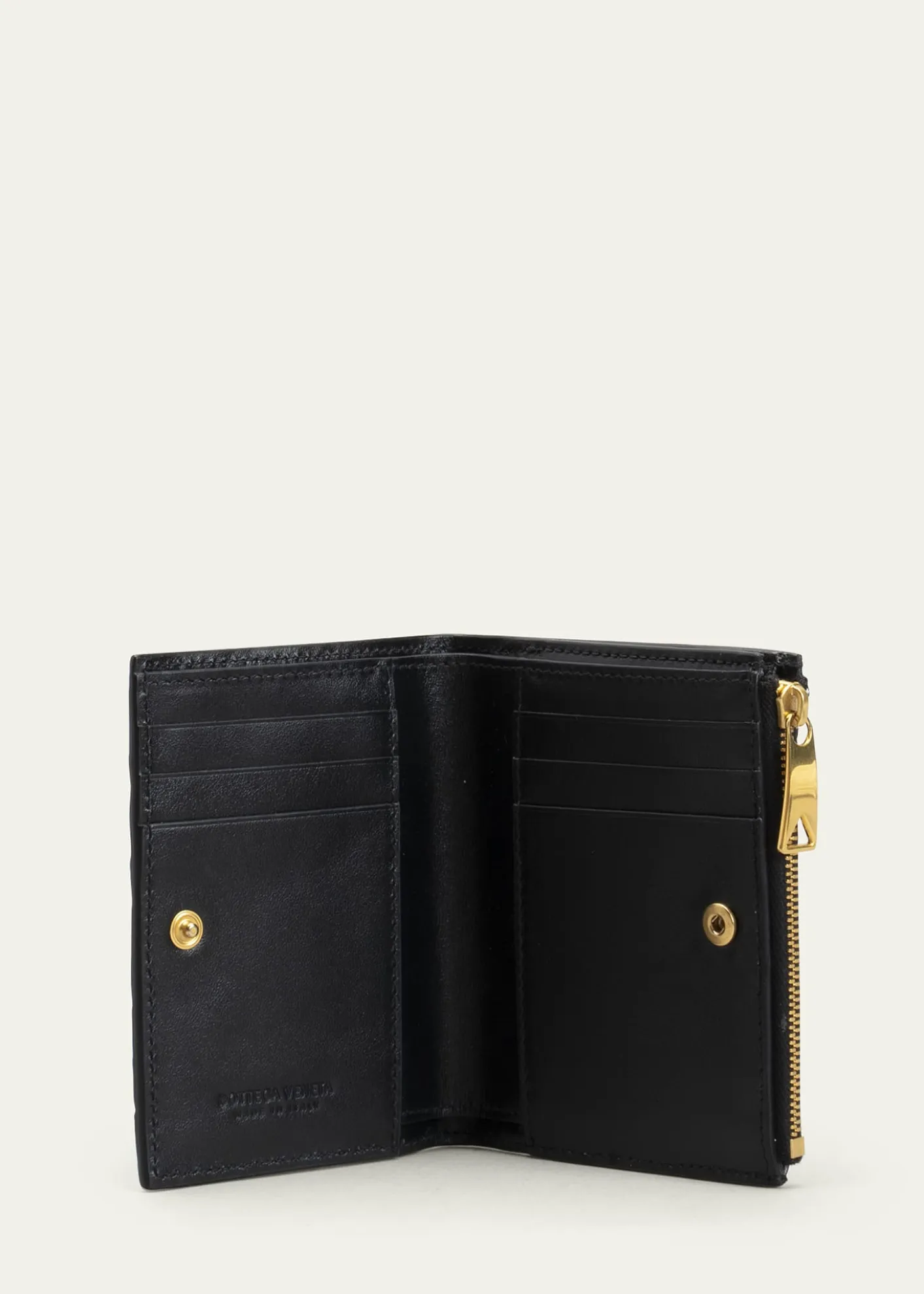 Bottega VenetaSmall Bifold Zip Wallet