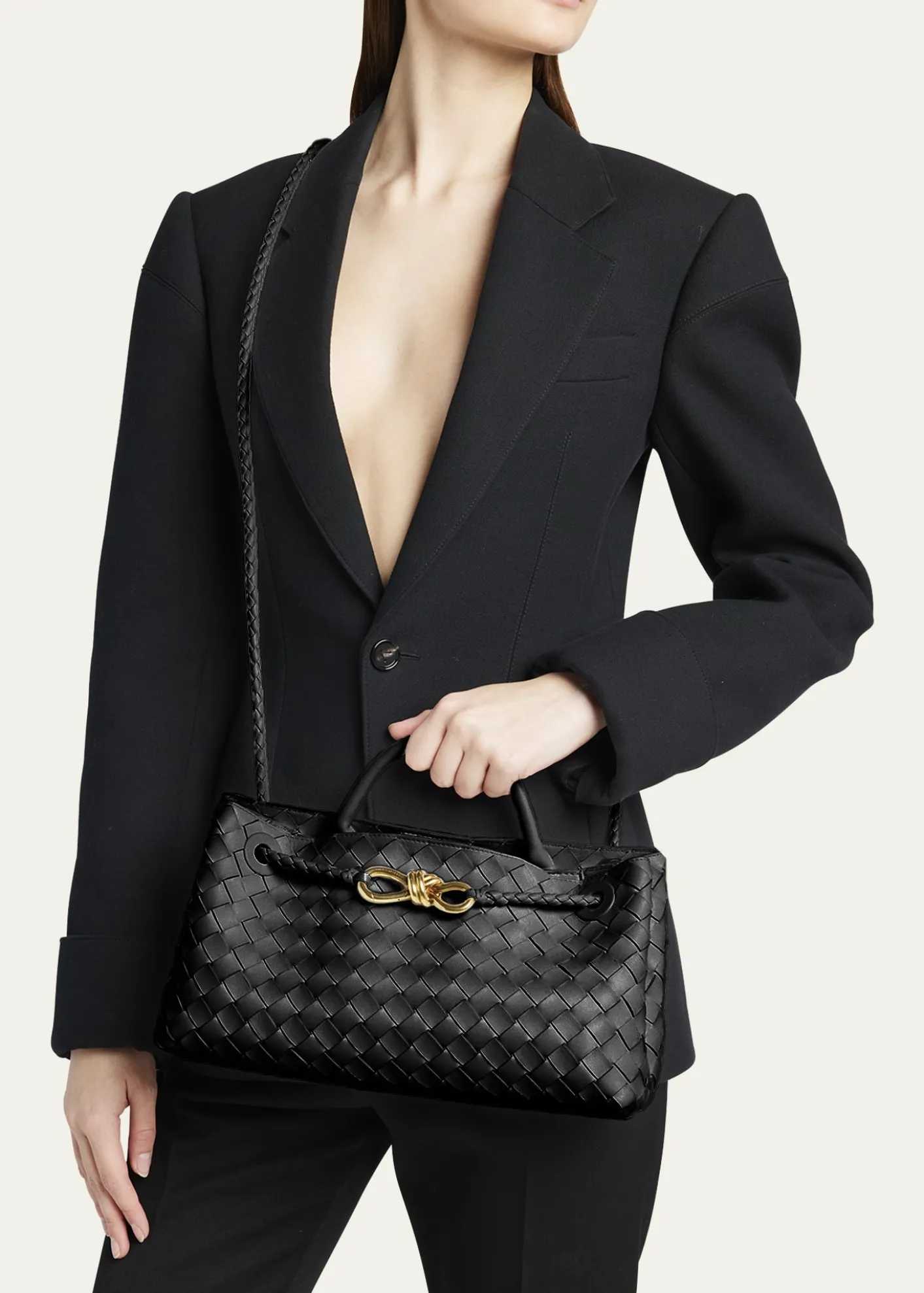 Bottega VenetaSmall East-West Andiamo Bag