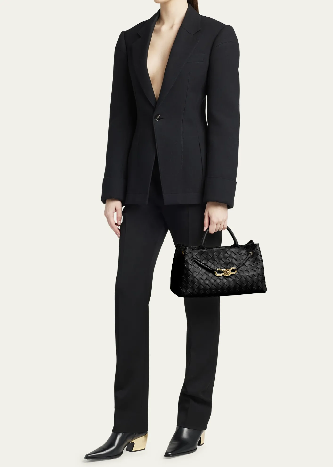 Bottega VenetaSmall East-West Andiamo Bag