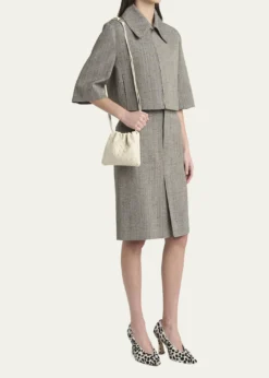 Bottega VenetaSmall Leather Pouch Crossbody Bag