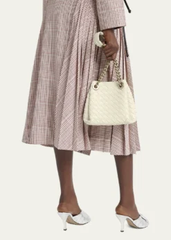 Bottega VenetaSmall Parachute Leather Shoulder Bag