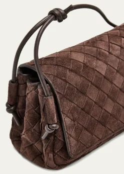 Bottega VenetaSmooth Suede Crossbody Bag