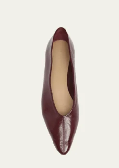 Bottega VenetaSofia Pointed Leather Ballet Flats