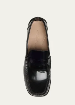 Bottega VenetaSoft Leather Penny Loafers