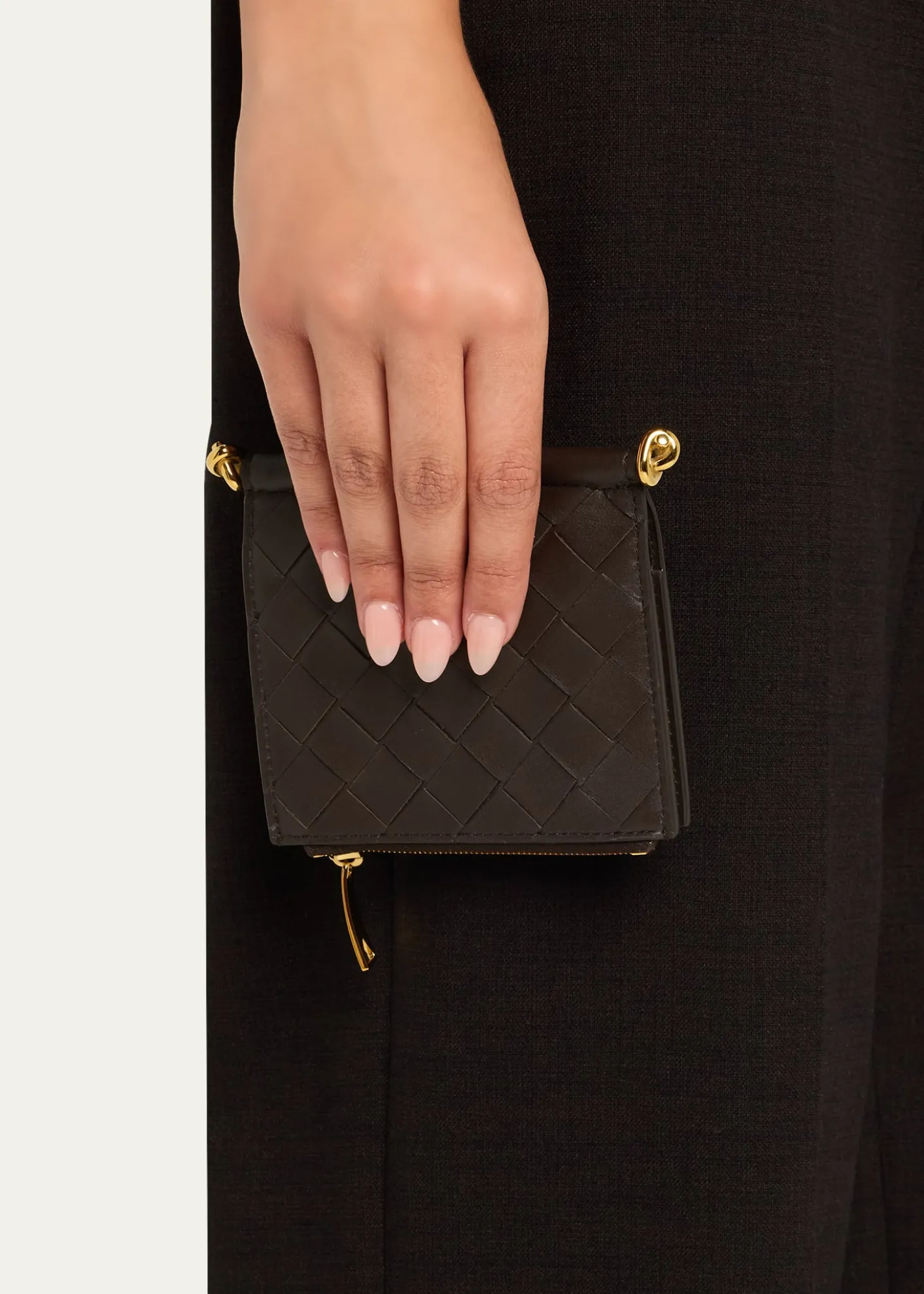 Bottega VenetaSolstice Bifold Leather Wallet