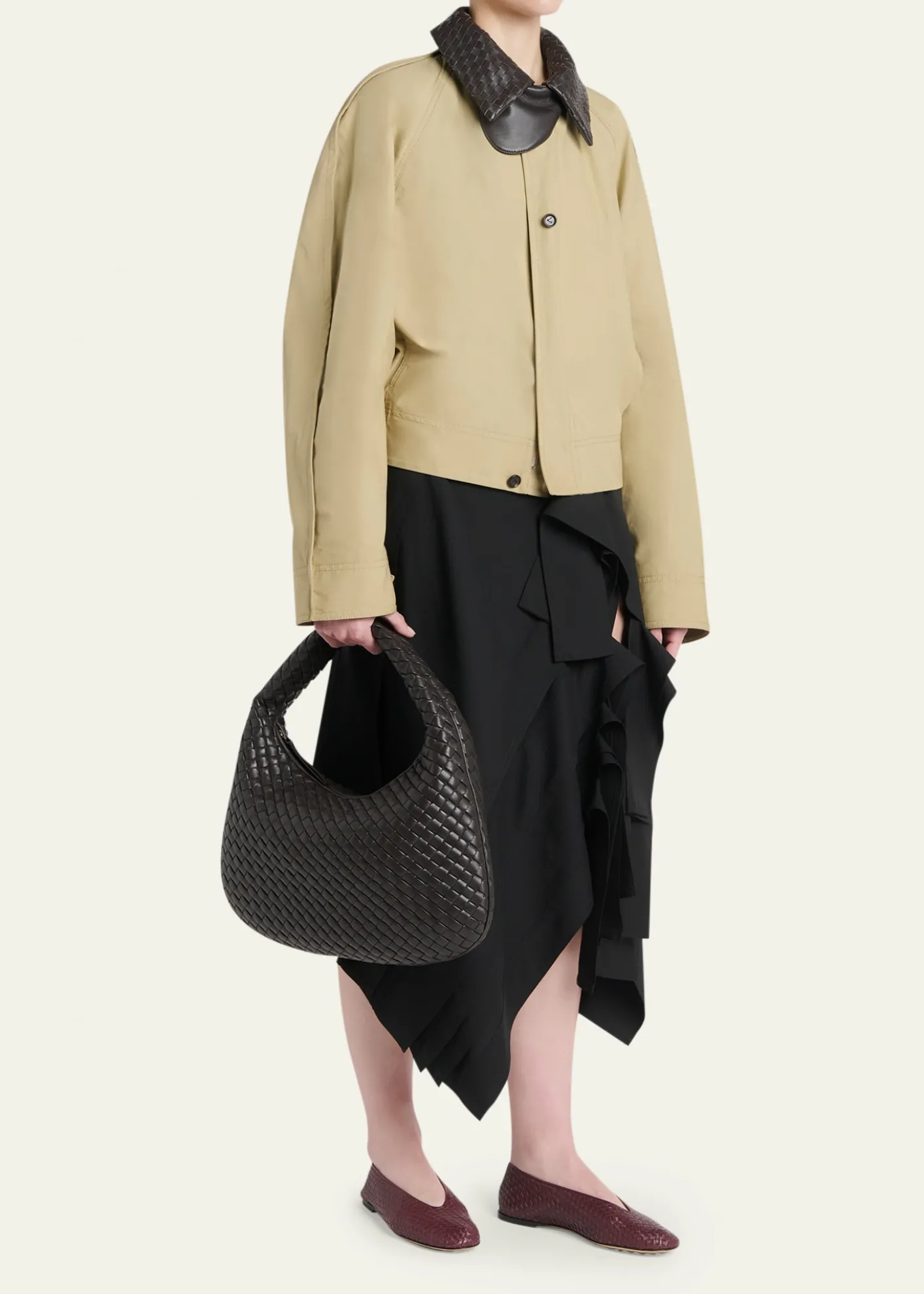 Bottega VenetaVeneta Leather Shoulder Bag
