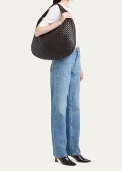 Bottega VenetaVeneta Maxi Leather Hobo Bag