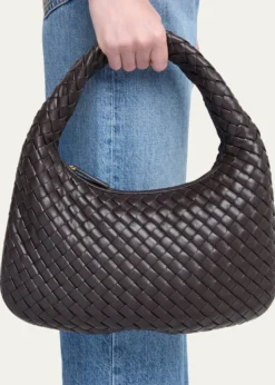 Bottega VenetaVeneta Small Leather Hobo Bag