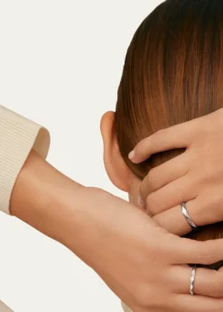 BoucheronFacette Medium Platinum Wedding Band Ring