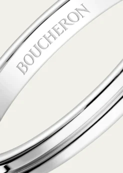 BoucheronGodron Small Platinum Wedding Band