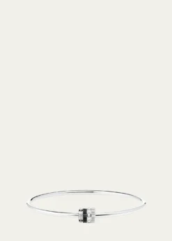 BoucheronQuatre Black Edition Bangle Bracelet with Diamonds